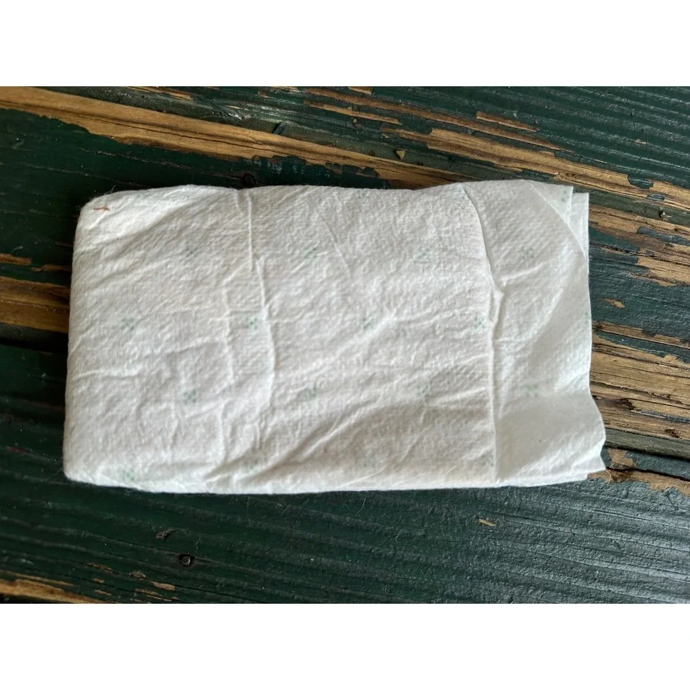 Vintage 90s Disposable Diaper kermit Frog the frog  Graphics Plastic Backed